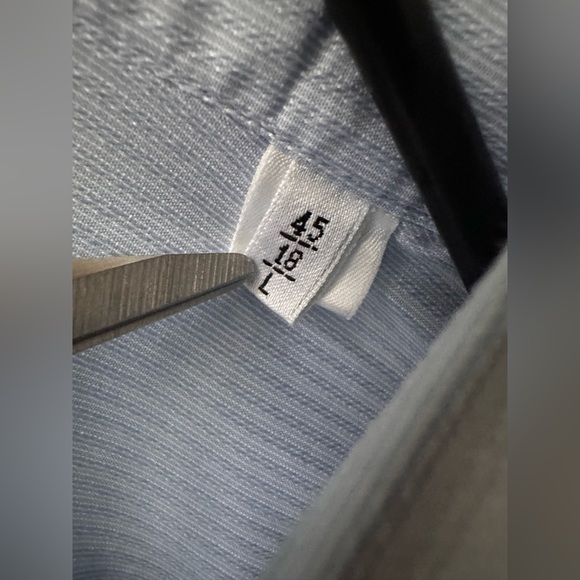 Armani Collezioni Blue Dress Shirt - Picture 5 of 8